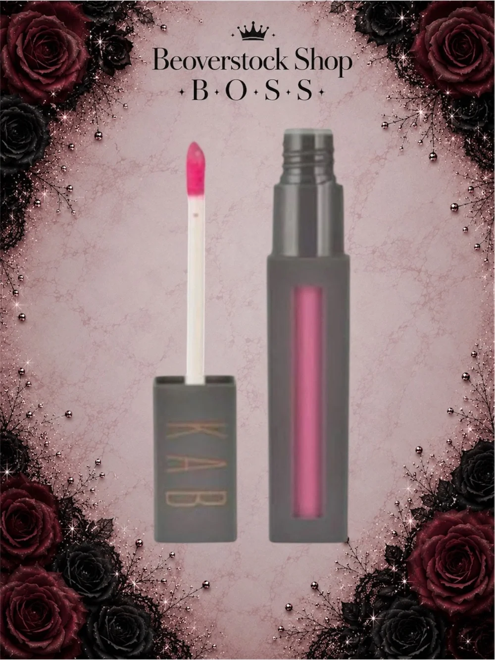 New NIB KAB Cosmetics Lipstick lip Kit 4 piece Kit “Just 4U”